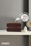 Pack of 2 Brown Hand Towels - 50X90 Cm, 225 Gr, 100% Cotton, Spa and Hotel Towels, Suitable for Daily Use