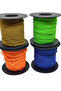 1.5 mm Rubber Rope Mixed Color 10 Spools - 3