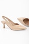 Women's Saphira Ten Patent Leather Short Heeled Stiletto - 4