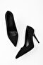 Women's Sensei Black Suede Classic Heeled Stiletto - 3