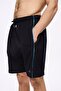 Sports Cut Black Men's Short Pool and Sea Shorts 5037
