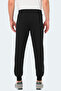 Neal Ktn Men's Black Sweatpants with Zipper Pockets - 6
