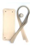 Cream Rectangular Knitted Bag Kit