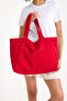 Premium Women's Colorful Lined Shoulder Bag / Beach Bag / Casual Bag (4 Pockets) - 5