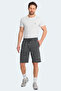 Nasim Men's Dark Gray Shorts with Pockets - 7