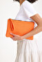 Premium Women's Colorful Lined Zippered Clutch Handbag Portfolio
