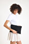 Premium Women's Colorful Lined Zippered Clutch Handbag Portfolio - 5