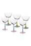 The Mia Footed Glass Ice Cream Bowl Set of 6 240 ml 12021