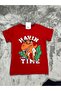 3-6 Years Old Boy's Suit with Printed Shorts - 3