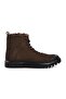 102 17945 Brown Nubuck Genuine Leather Men's Boots - 3