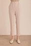 Detailed Woven Carrot Trousers with Elastic Waist - 2