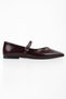 Women's Sore Burgundy Skin Ballerinas