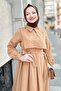 Elvie Camel Dress - 5