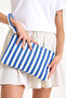 Premium Women's 1St Quality Cotton Woven Lined Colorful Clutch Portfolio Handbag