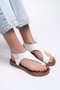Halyriani Women's Sandals 0012837   White