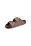 Daily Comfortable Casual Double Buckle Women's Slippers Beige - 4