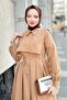Elvie Camel Dress - 2