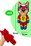 Special Design Havman Dog Toy Vikvik Sound Plush Dog Activity Toy - 3
