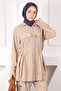 Mink Pocket Tunic Trousers Suit - 4
