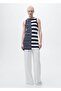 Striped knitwear dress - 2