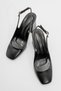 PESCA Black Leather Women's Shoes - 3