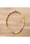 Children's Multi-Colored Bead Necklace Handmade Bijouterie Gift Accessory - 2