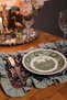 American Service Floral Frilly Vintage 2 Pieces Duck Linen - 4