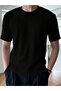 Men's Short Sleeve Crew Neck Knitwear Blouse - 6