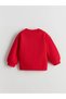 Red Bear Teddy Print Girls' Sweatshirt and Leggings 2-Piece - 3
