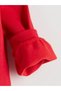 Red Bear Teddy Print Girls' Sweatshirt and Leggings 2-Piece - 4