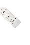 Epsilon 4 Way Extension Socket with Individual Switches- ES1100|3 M Cord, |Two-Year Warranty - 3