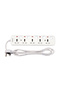 Epsilon 5 Way Extension Socket with Individual Switches- ES1104|3 M Cord| 2-Year Warranty