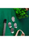 Round Stainless Steel Adhesive RF12497 4pcs - 4