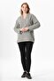 Long Sleeve Asu Summer Muslin Blouse Striped Çzgl - 6