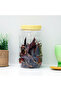 Round Air-Tight Pet Jar, 5000ml Plastic Container, RF11101