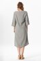 Truvakar Kol Serap Crew Neck Midi Length Muslin Summer Dress Black/White Syh/Byz - 2