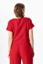 Short Sleeve Izel Summer Muslin Blouse Red Krmz - 2