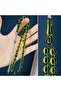 Fire Amber Beyzi Tassel Design Rosary - 2
