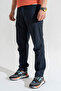 Men's Navy Blue 4-Pocket Breathable Lycra Summer Outdoor Trousers - 3