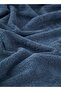 Mountain House Embroidered Cotton Indigo Towel (50X90) - 3