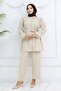 Pearl Brooch Belted Double Suit Stone Color 4768