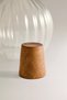 Borosilicate Glass and Bamboo Oil & Vinegar Bowl Set – Set of 2, with Natural Wood Stand, Stylish Design - 5