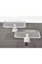 2-Piece Cast Silver Footed 29 cm Baton Presentation and Serving Plate - 7