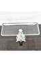 2-Piece Cast Silver Footed 29 cm Baton Presentation and Serving Plate - 6