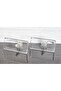 2-Piece Cast Silver Footed 29 cm Baton Presentation and Serving Plate - 3