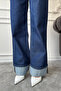 Blue Denim Trousers - Double Leg Model - 6