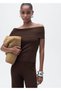 Off Shoulder Knitwear Blouse