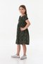Madonna Collar Balloon Sleeve Girl's Dress - 3