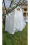 Girl's Eid Birthday Special Day Wedding Skirt Pompom Dress - 2