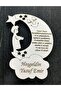Wooden Baby Boy Magnet with Evil Eye Prayer 50 Pieces White Wooden G2F1X2P272C5 - 2